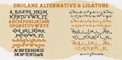 Drolane Font Poster 8