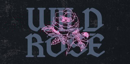 Black Vesper Font Poster 2