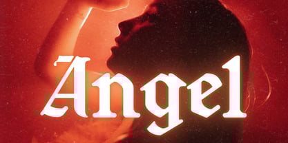 Black Vesper Font Poster 4