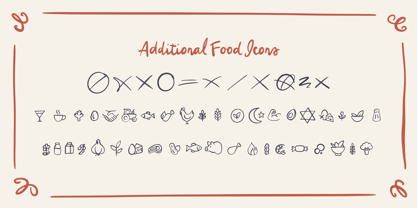 Scribble Mood Font Poster 15