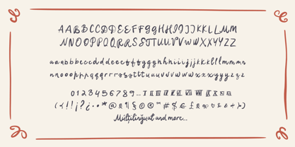 Scribble Mood Font Poster 13