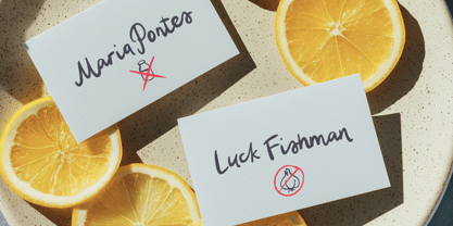 Scribble Mood Font Poster 8