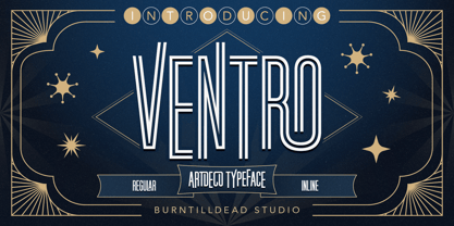 Ventro Font Poster 1