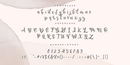 Cristabella Font Poster 8