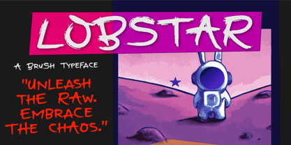 Lobstar Font Poster 1