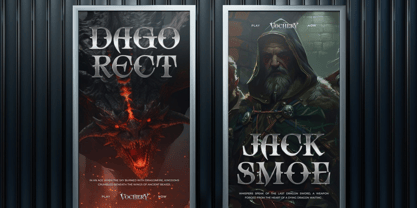 Atherur Font Poster 3