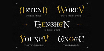 Atherur Font Poster 2