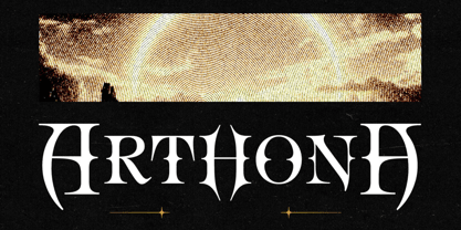 Atherur Font Poster 1