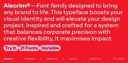 Alecrim Font Poster 6
