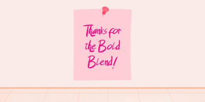 Likehere Font Poster 13