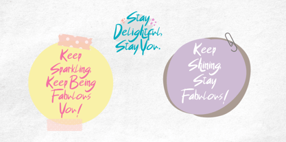 Likehere Font Poster 4