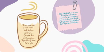 Likehere Font Poster 7