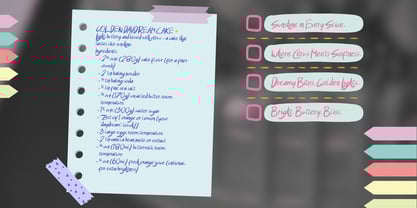 Likehere Font Poster 9