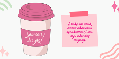 Likehere Font Poster 11