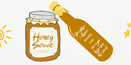 Likehere Font Poster 2