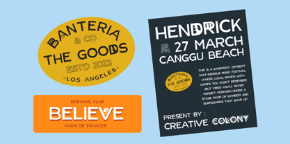 Freddy Gibson Font Poster 7