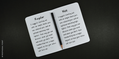 Byrophena Font Poster 4