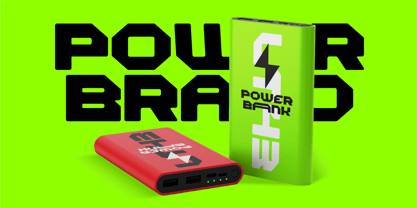 Alphatron Font Poster 7