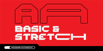 Alphatron Font Poster 3