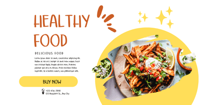 Chily Meatballs Font Poster 2