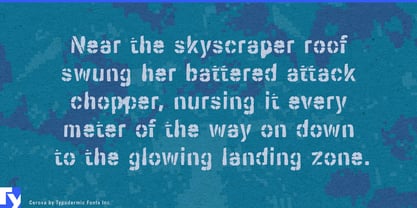 Ceroxa Font Poster 4