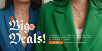 Magnefico Avenue Font Poster 6