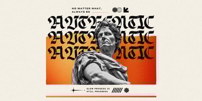 Magnefico Avenue Font Poster 4