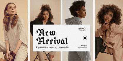 Magnefico Avenue Font Poster 10