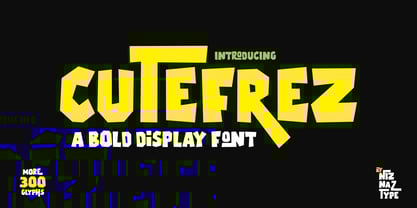 Cutefrez Font Poster 1