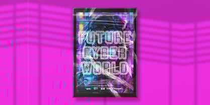 Retravey Font Poster 4