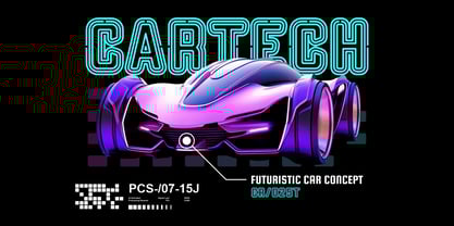 Retravey Font Poster 3