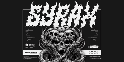 Syrax Font Poster 1