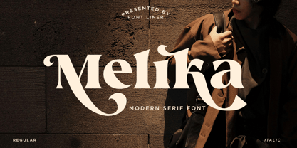 Melika Font Poster 1