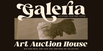 Melika Font Poster 2