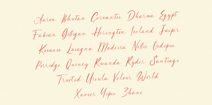 Bomyline Font Poster 5