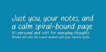 ZRTW Spirinotes Font Poster 4