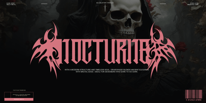 Grimwalde Font Poster 4