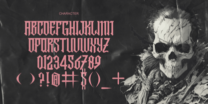 Grimwalde Font Poster 7