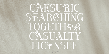 Keyolan Font Poster 4