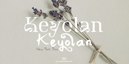 Keyolan Font Poster 1