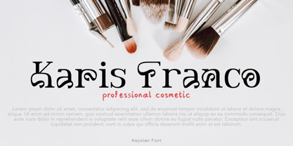 Keyolan Font Poster 6