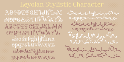 Keyolan Font Poster 5