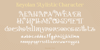 Keyolan Font Poster 7