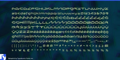 Betaphid Font Poster 6