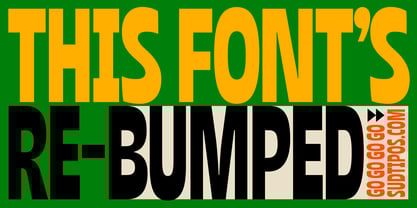 NoMo Sans Font Poster 2