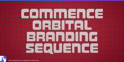 Astrochemistry Font Poster 2