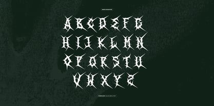 Thorn Oath Font Poster 12