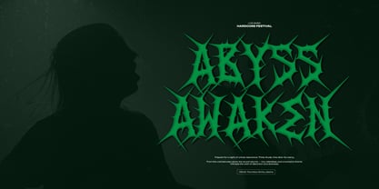 Thorn Oath Font Poster 2
