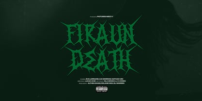 Thorn Oath Font Poster 5