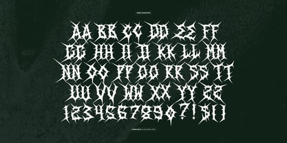 Thorn Oath Font Poster 10